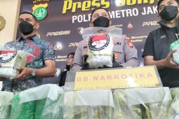 West Jakarta: Police seize 44 kg meth smuggled from Myanmar