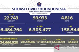 Indonesia adds 1,210 active cases in single day