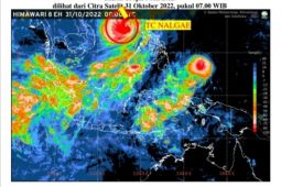 Tropical cyclone Nalgae moving away from Indonesia: BMKG